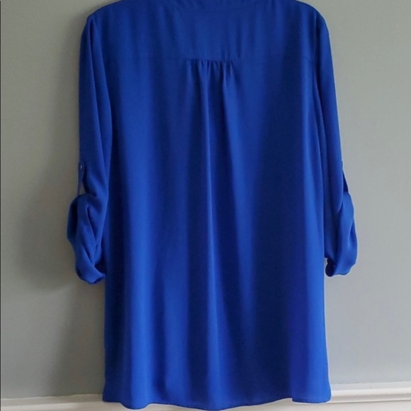 Chaus New York Royal Blue Top - Picture 5 of 9